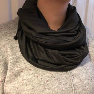 Black Infinity Scarf